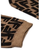 FF motif print socks