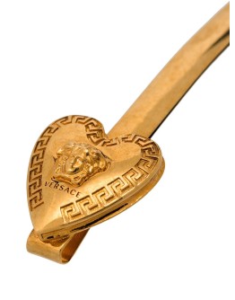 Medusa heart hair pin
