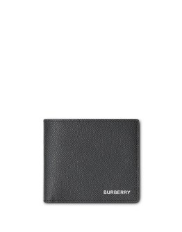 Grainy Leather International Bifold Coin Wallet