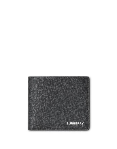 Grainy Leather International Bifold Coin Wallet