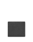 Grainy Leather International Bifold Coin Wallet