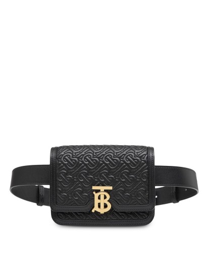 Belted Quilted Monogram Lambskin TB Bag