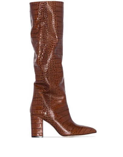 crocodile-effect 80mm boots
