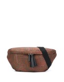 paisley print belt bag