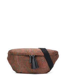 paisley print belt bag