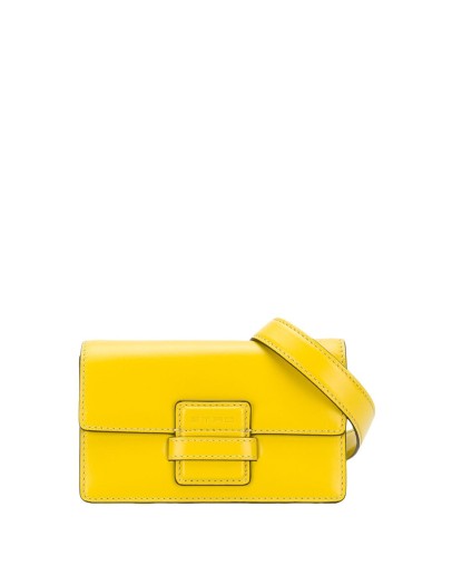 logo embossed belt bag