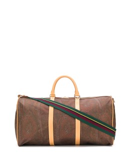 paisley print holdall bag