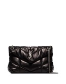 Loulou quilted small shoulder bag