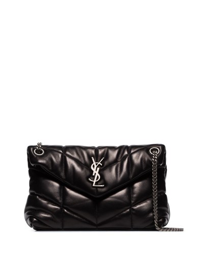Loulou quilted small shoulder bag