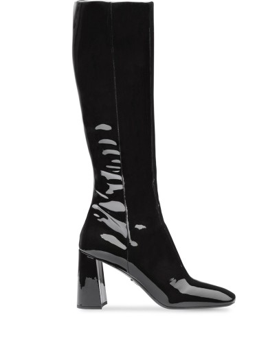fitted patent boots