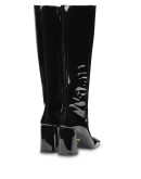 fitted patent boots
