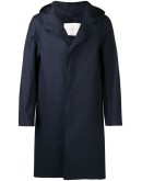 Chryston bonded cotton hooded coat