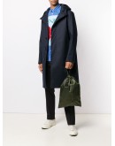 Chryston bonded cotton hooded coat