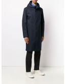 Chryston bonded cotton hooded coat