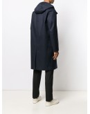 Chryston bonded cotton hooded coat