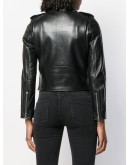 cropped biker jacket