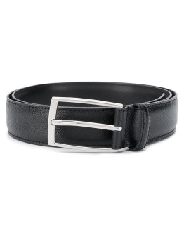 saffiano finish belt