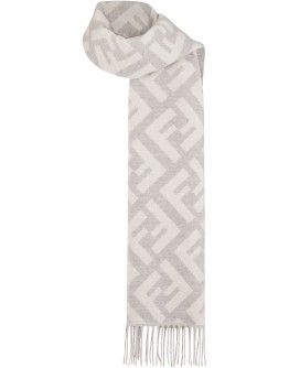 cashmere long FF logo scarf