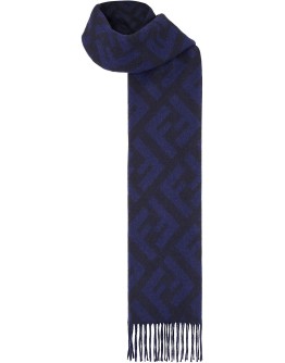 cashmere long FF logo scarf
