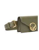 F logo plaque belt bag