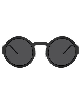 matte round frame sunglasses