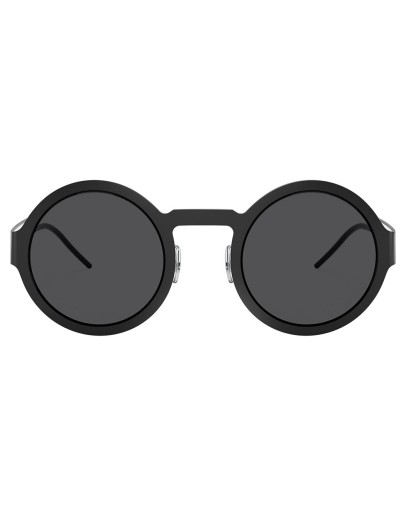 matte round frame sunglasses