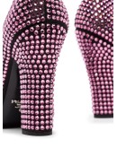 105mm crystal-embellished pumps