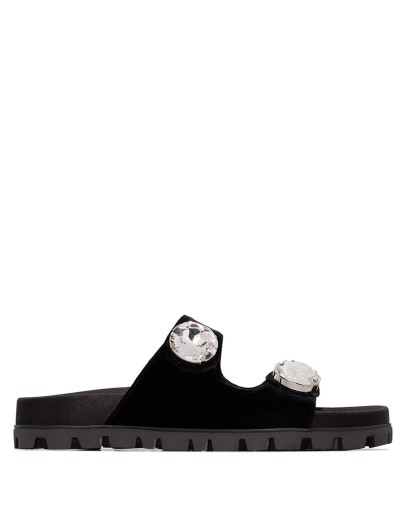 crystal embellished slides