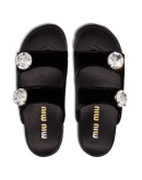 crystal embellished slides