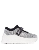 glitter flatform sneakers