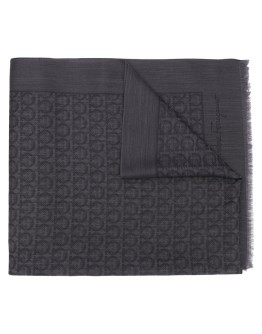 Gancio jacquard scarf