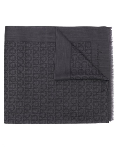 Gancio jacquard scarf