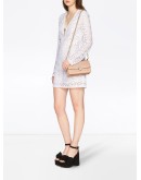Macramé embroidered dress 