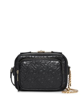 Monogram print camera bag