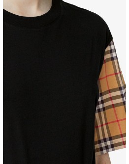 Vintage Check oversized T-shirt