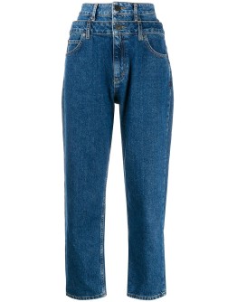 Kitty double-waisted jeans
