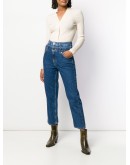 Kitty double-waisted jeans
