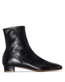 Este 25mm square toe ankle boots