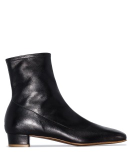 Este 25mm square toe ankle boots