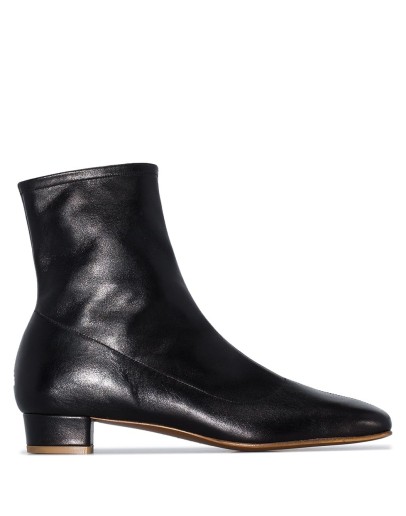 Este 25mm square toe ankle boots