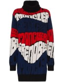 logo intarsia knit jumper