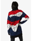 logo intarsia knit jumper