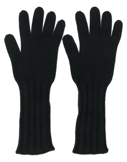 ribbed Scottish gloves