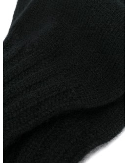 ribbed Scottish gloves