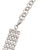 embellished drop heart choker