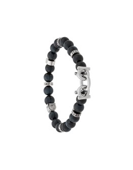 semi-precious stone and Gancini bracelet
