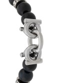 semi-precious stone and Gancini bracelet