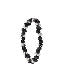 beaded skull bracelet