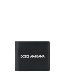 logo print bifold wallet