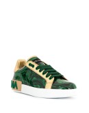 Portofino printed logo sneakers